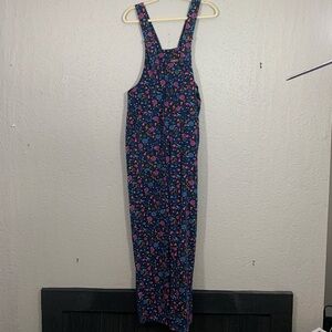 Run & Fly Geometric Spiral,‎ Lightening Bolt, Bright Print Overalls size S